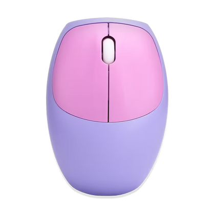Combo Teclado y Mouse Inalámbrico MOFII 0060 — Morado | Membrana Ergónomico | 1200 DPI 10m | 2.4G