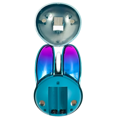MOUSE INALAMBRICO SILENCIOSO MOFII | M6DM AZUL ELECTROPLATA