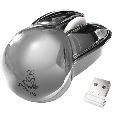 MOUSE INALAMBRICO SILENCIOSO MOFII | M6DM PLATEADO