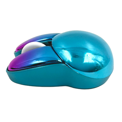 MOUSE INALAMBRICO SILENCIOSO MOFII | M6DM AZUL ELECTROPLATA