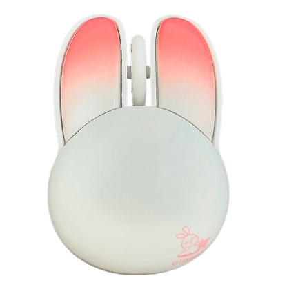 MOUSE INALAMBRICO SILENCIOSO MOFII | M6DM BLANCO-ROSADO