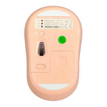 MOUSE INALAMBRICO SILENCIOSO MOFII- M5 MD ROSADO