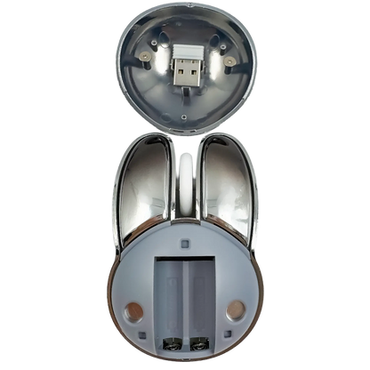 MOUSE INALAMBRICO SILENCIOSO MOFII | M6DM PLATEADO