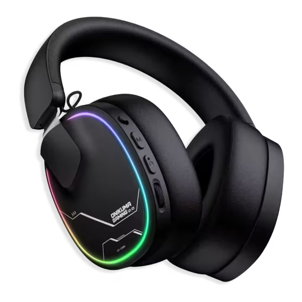 Audífonos Gamer Inalámbricos Onikuma GT836 - Negra - vista 10 diadema gamer audífonos