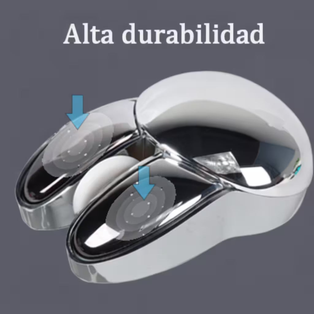 Mouse Inalámbrico Mofii M6 DM - Plateado Rabbit Ear | Triple Conexión Bluetooth 2.4G Silencioso