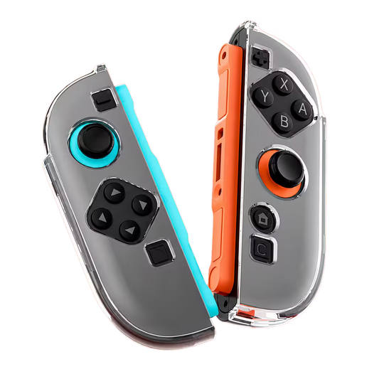 Cubiertas Protectoras Acrílico para Joy-Con Nintendo Switch 2 | Transparente Anti-Rayaduras