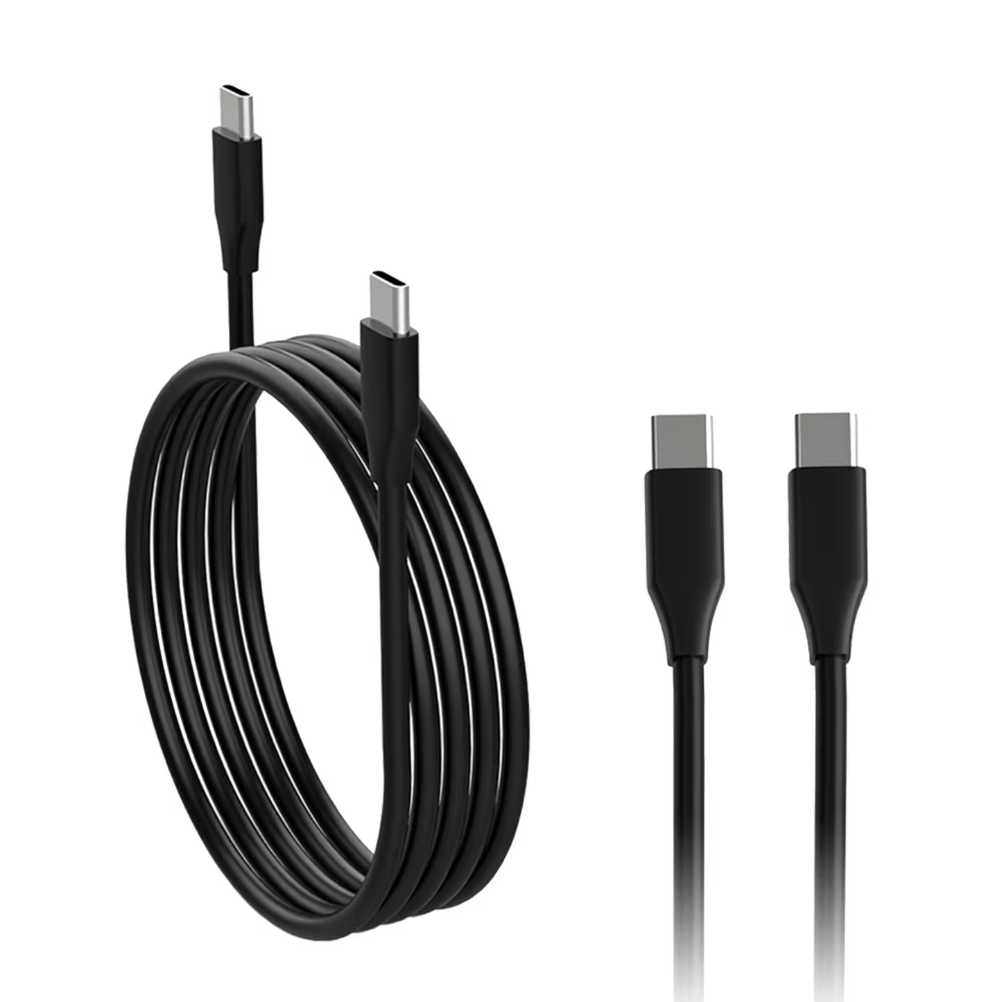 Cable USB-C a USB-C DOBE 1.5m  – Carga Rápida 5V/3A + Datos 480Mbps | Nailon Trenzado
