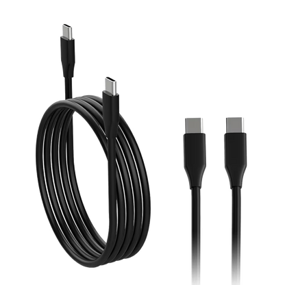 Cable USB-C a USB-C DOBE 1.5m  – Carga Rápida 5V/3A + Datos 480Mbps | Nailon Trenzado