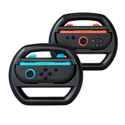 Volante para Joy-Con Nintendo Switch 2 - Pack x2 L+R Simulador Conducción Carreras