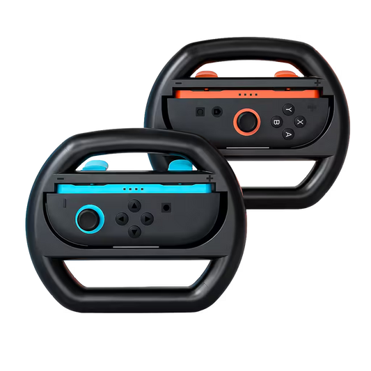 Volante para Joy-Con Nintendo Switch 2 - Pack x2 L+R Simulador Conducción Carreras