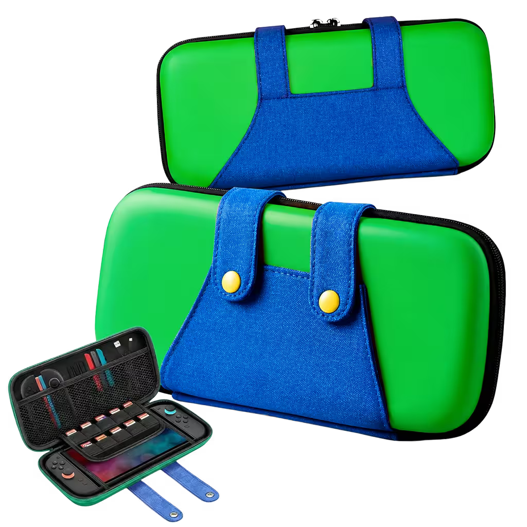 Estuche de Transporte Nintendo Switch 2 | Rígido Edición Luigi