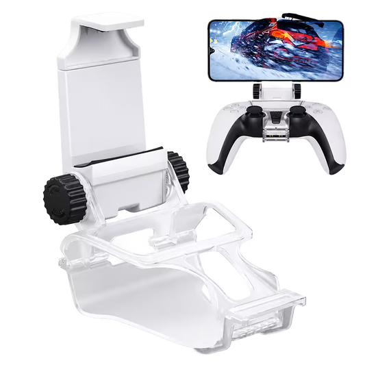 Pinza Soporte Smartphone DOBE PS5 DualSense - Clip Teléfono Móvil Hasta 8" Gaming