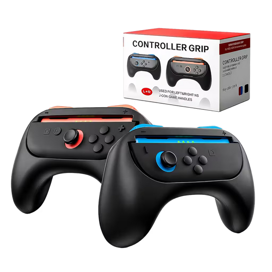 Grip Ergonómico para Joy-Con Nintendo Switch 2 – Par L+R Controller Grip