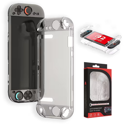 Carcasa Protectora Nintendo Switch 2 | Acrílica Transparente Crystal Clear