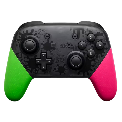 Control Pro Genérico Nintendo Switch - Edición Splatoon 2 | Bluetooth Vibración Dual Giroscopio | 8H