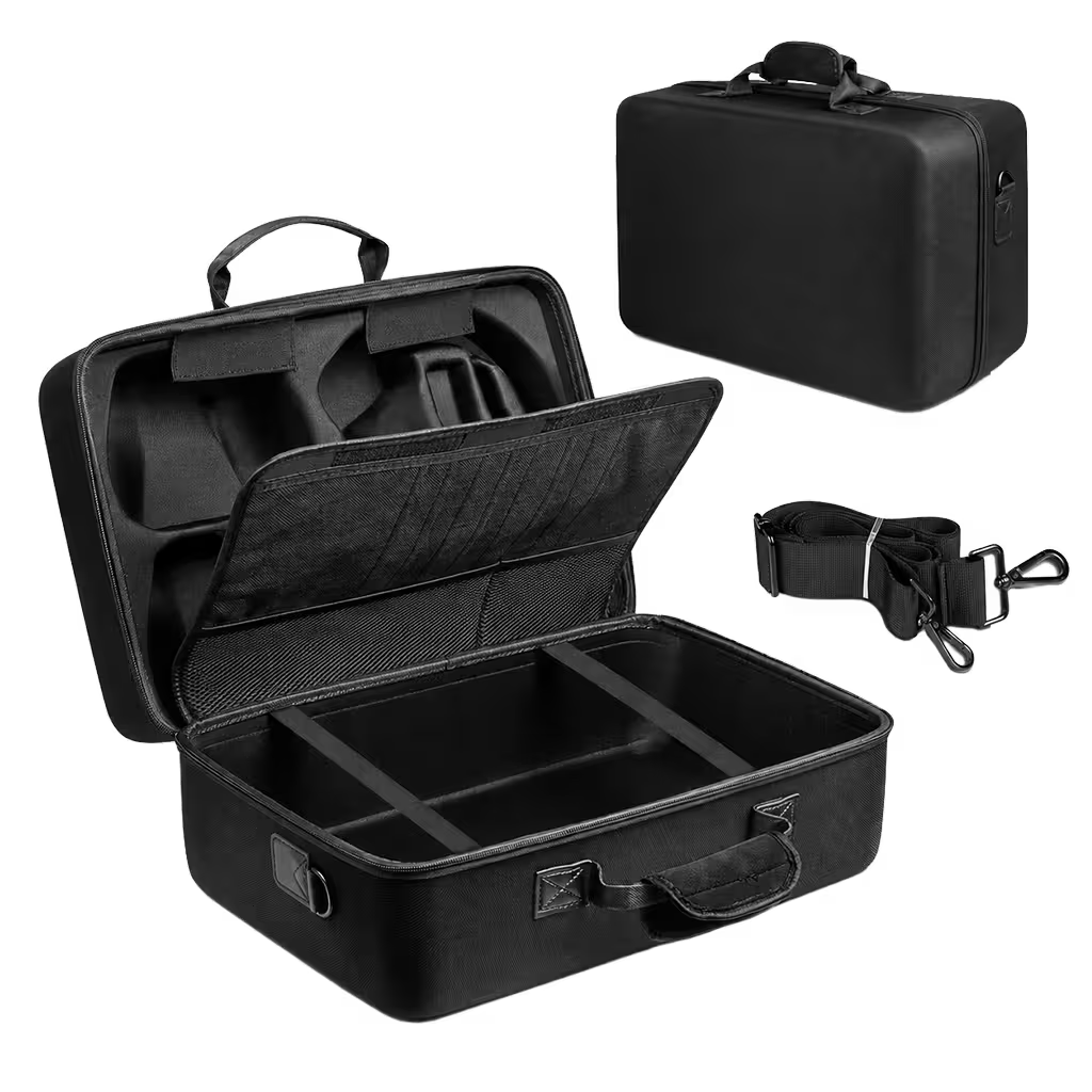 Maleta de Transporte Rígida PS5 – Gran Capacidad EVA | Consola + 2 Controles + Accesorios