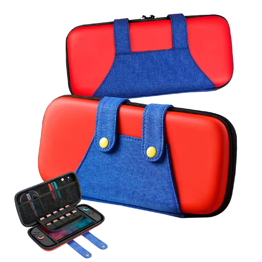 Estuche de Transporte Rígido Nintendo Switch 2 – Diseño Mario & Luigi