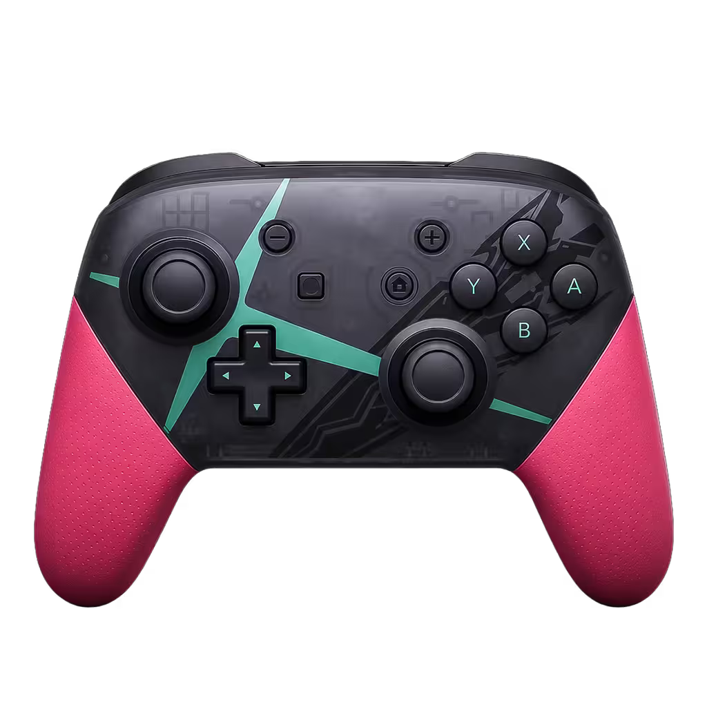 Control Pro Genérico Nintendo Switch - Edición Xenoblade Chronicles | Bluetooth Vibración Dual Giroscopio | 8H