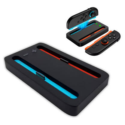 Base de Carga Joy-Con Nintendo Switch 2 - Charging Dock Dual LED USB-C Plug and Play