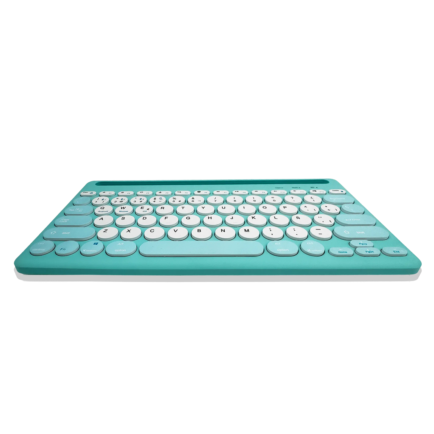 Combo Teclado y Mouse Inalámbrico AS-211 - Azul | Triple Conexión BT+2.4G 78 Teclas USB-C 40H
