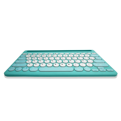 Combo Teclado y Mouse Inalámbrico AS-211 - Azul | Triple Conexión BT+2.4G 78 Teclas USB-C 40H