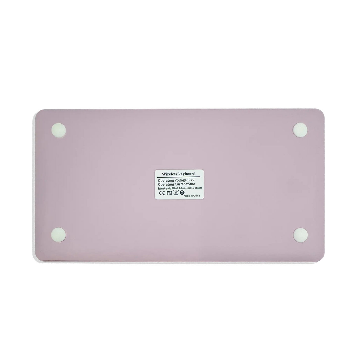 Combo Teclado y Mouse Inalámbrico AS-211 - Morado | Triple Conexión BT+2.4G 78 Teclas USB-C 40H