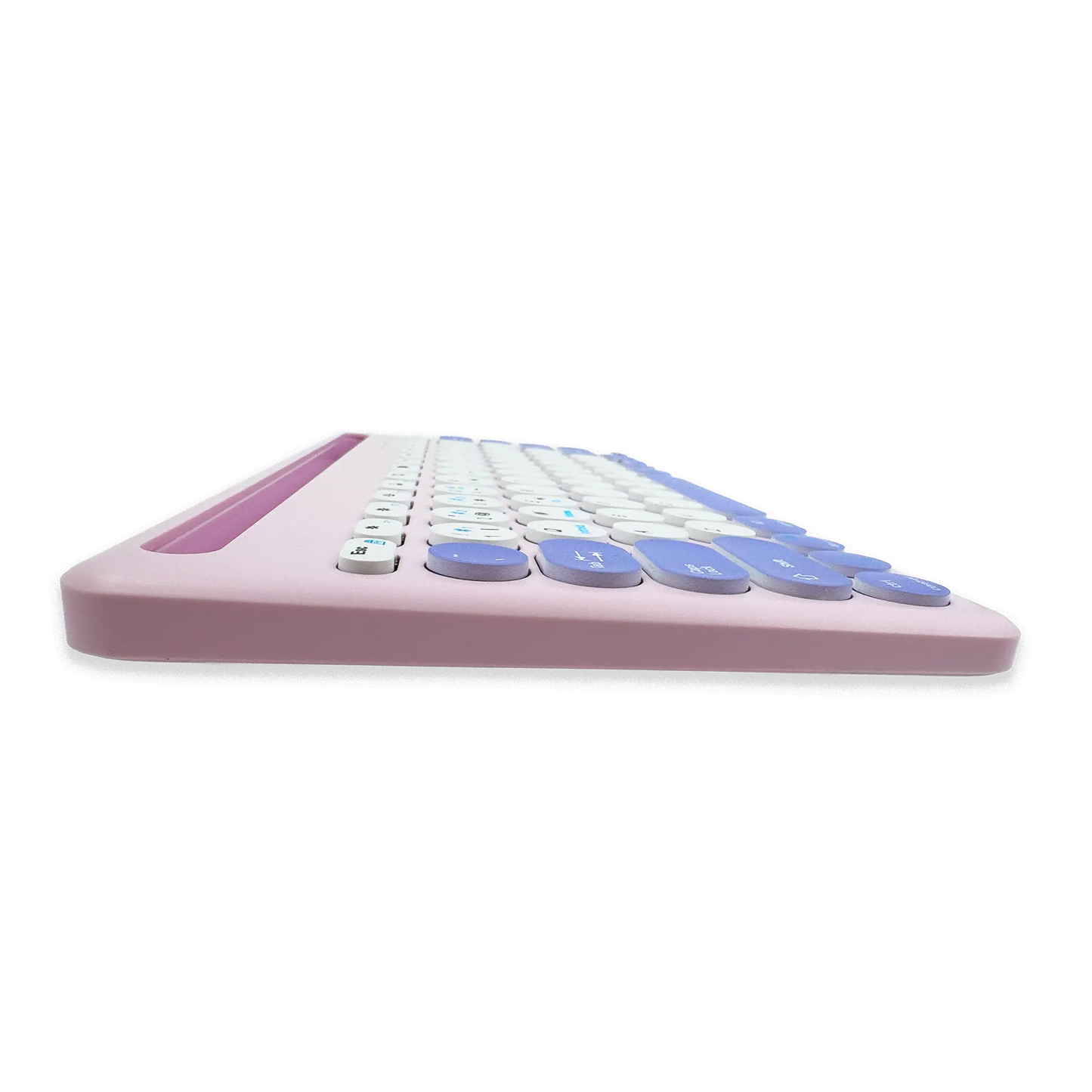 Combo Teclado y Mouse Inalámbrico AS-211 - Morado | Triple Conexión BT+2.4G 78 Teclas USB-C 40H