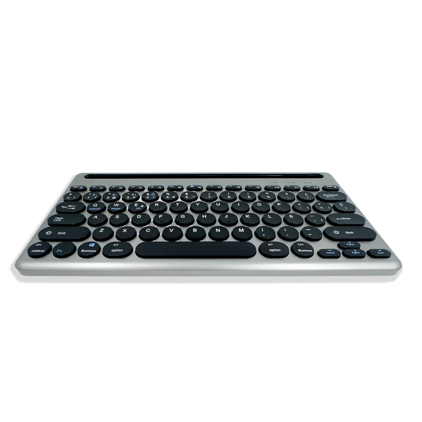 Combo Teclado y Mouse Inalámbrico AS-211 - Negro | Triple Conexión BT+2.4G 78 Teclas USB-C 40H