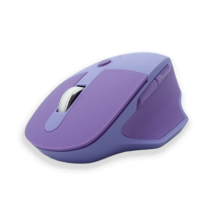 Teclado y Mouse Inalámbrico Ergonómico | Kit Mofii Retro Violeta