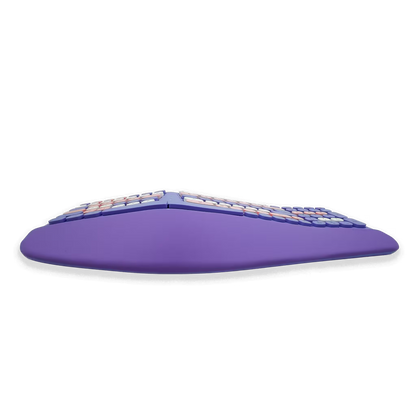 Teclado y Mouse Inalámbrico Ergonómico | Kit Mofii Retro Violeta