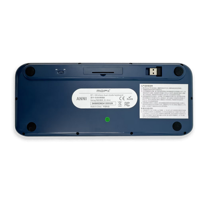 TECLADO INALAMBRICO | ANNI DEGRADE AZUL