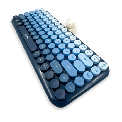 TECLADO INALAMBRICO | ANNI DEGRADE AZUL