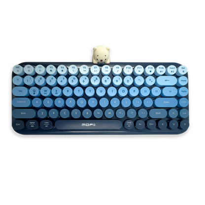TECLADO INALAMBRICO | ANNI DEGRADE AZUL