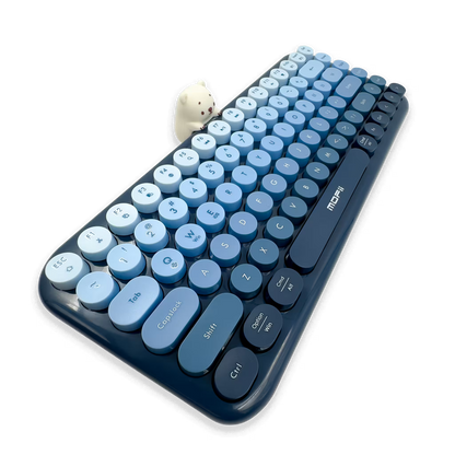 TECLADO INALAMBRICO | ANNI DEGRADE AZUL