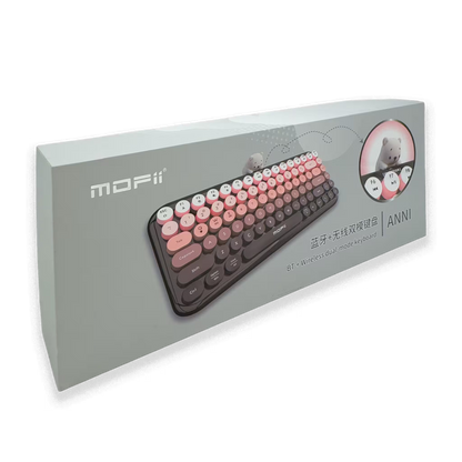 TECLADO INALAMBRICO | ANNI DEGRADE NEGRO