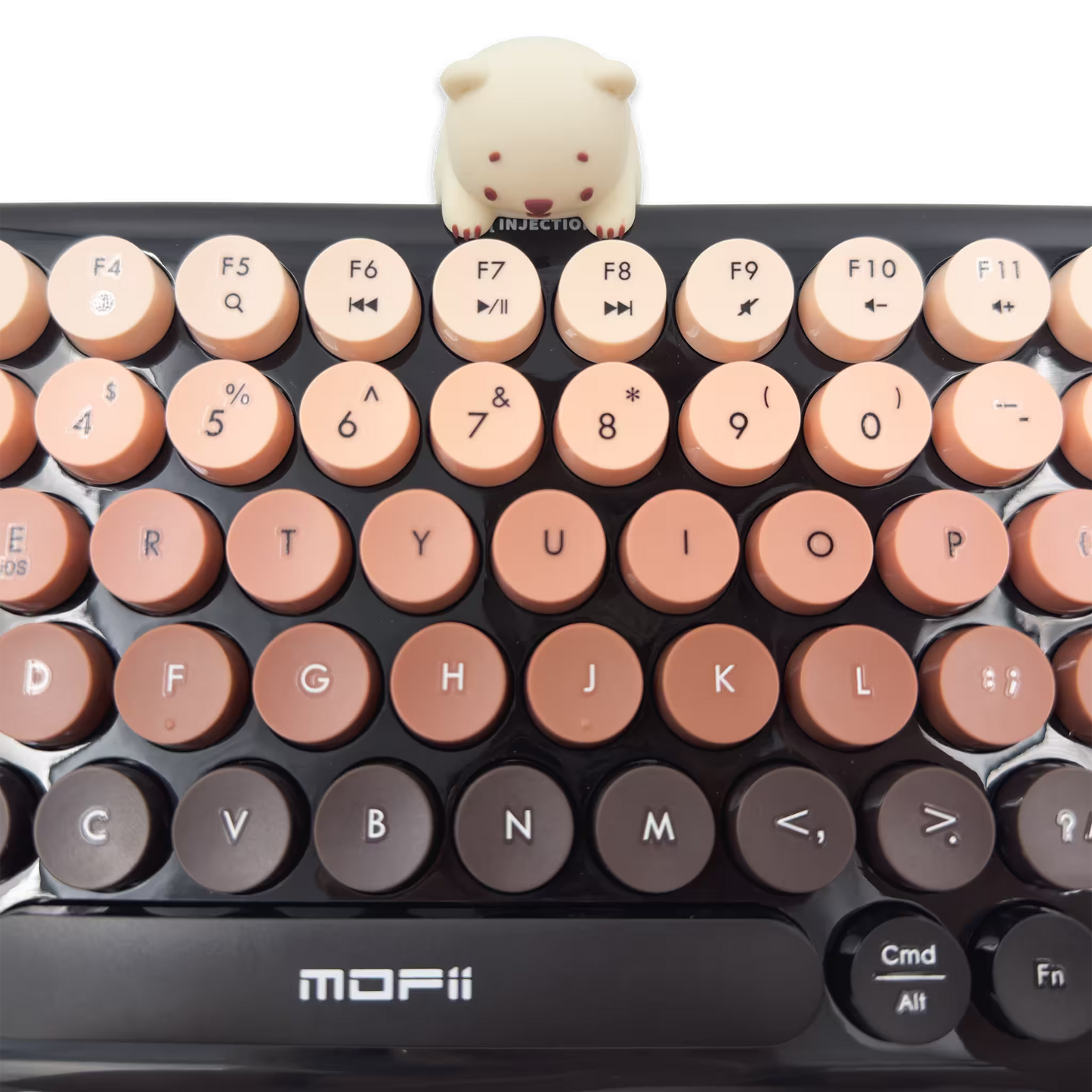 TECLADO INALAMBRICO | ANNI DEGRADE NEGRO