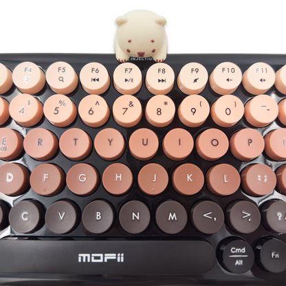 TECLADO INALAMBRICO | ANNI DEGRADE NEGRO