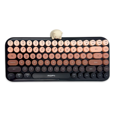 TECLADO INALAMBRICO | ANNI DEGRADE NEGRO