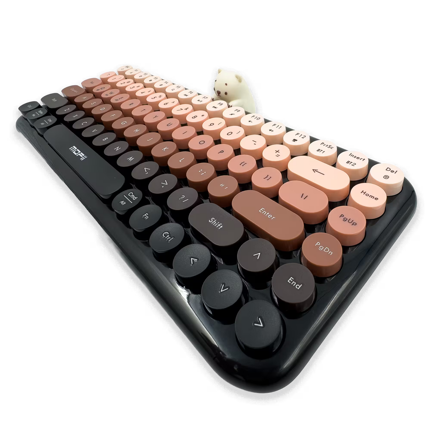 TECLADO INALAMBRICO | ANNI DEGRADE NEGRO