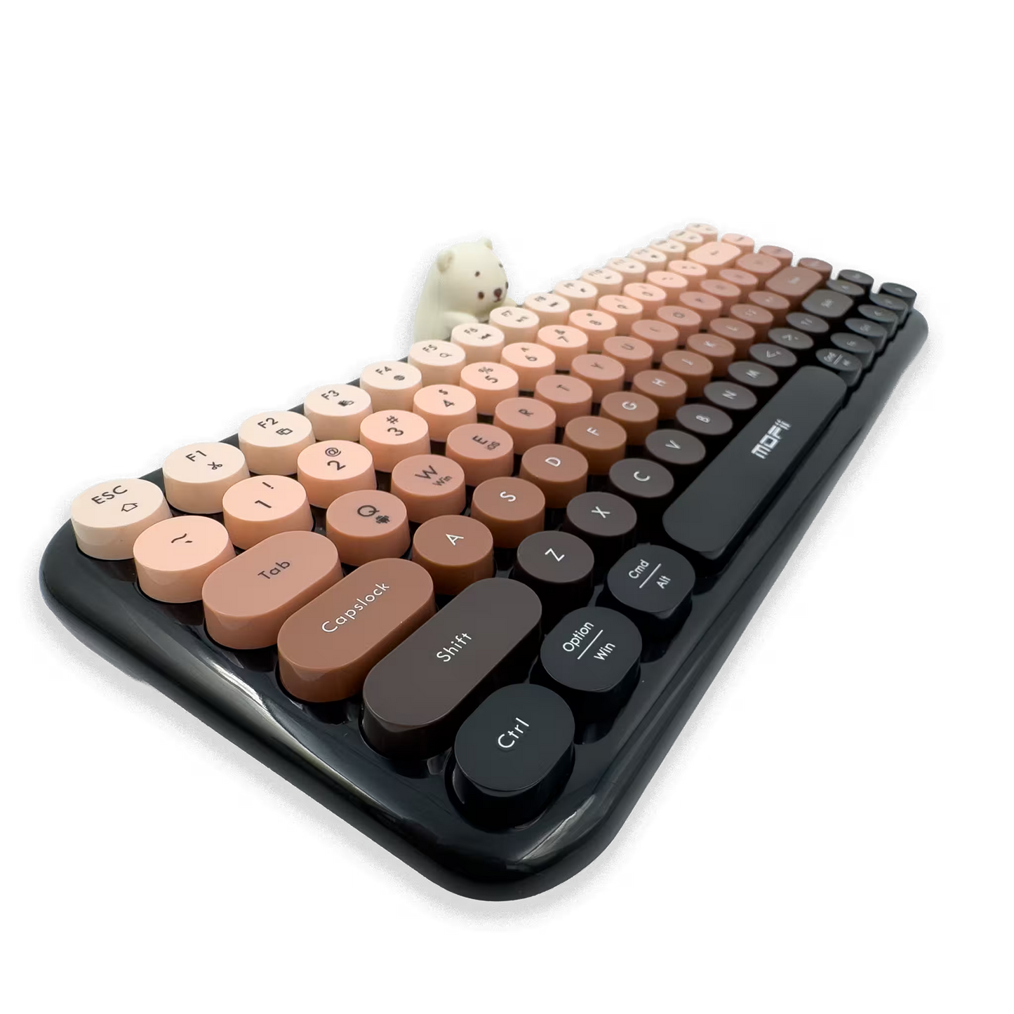 TECLADO INALAMBRICO | ANNI DEGRADE NEGRO