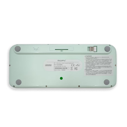 TECLADO INALAMBRICO | ANNI DEGRADE VERDE