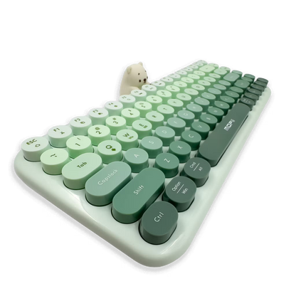 TECLADO INALAMBRICO | ANNI DEGRADE VERDE