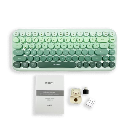 TECLADO INALAMBRICO | ANNI DEGRADE VERDE