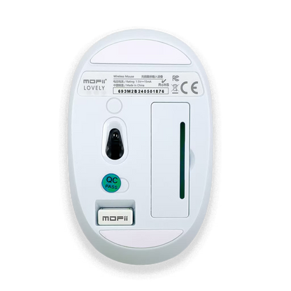 COMBO TECLADO Y MOUSE SILENCIOSO | MOFII LOVELY AZUL