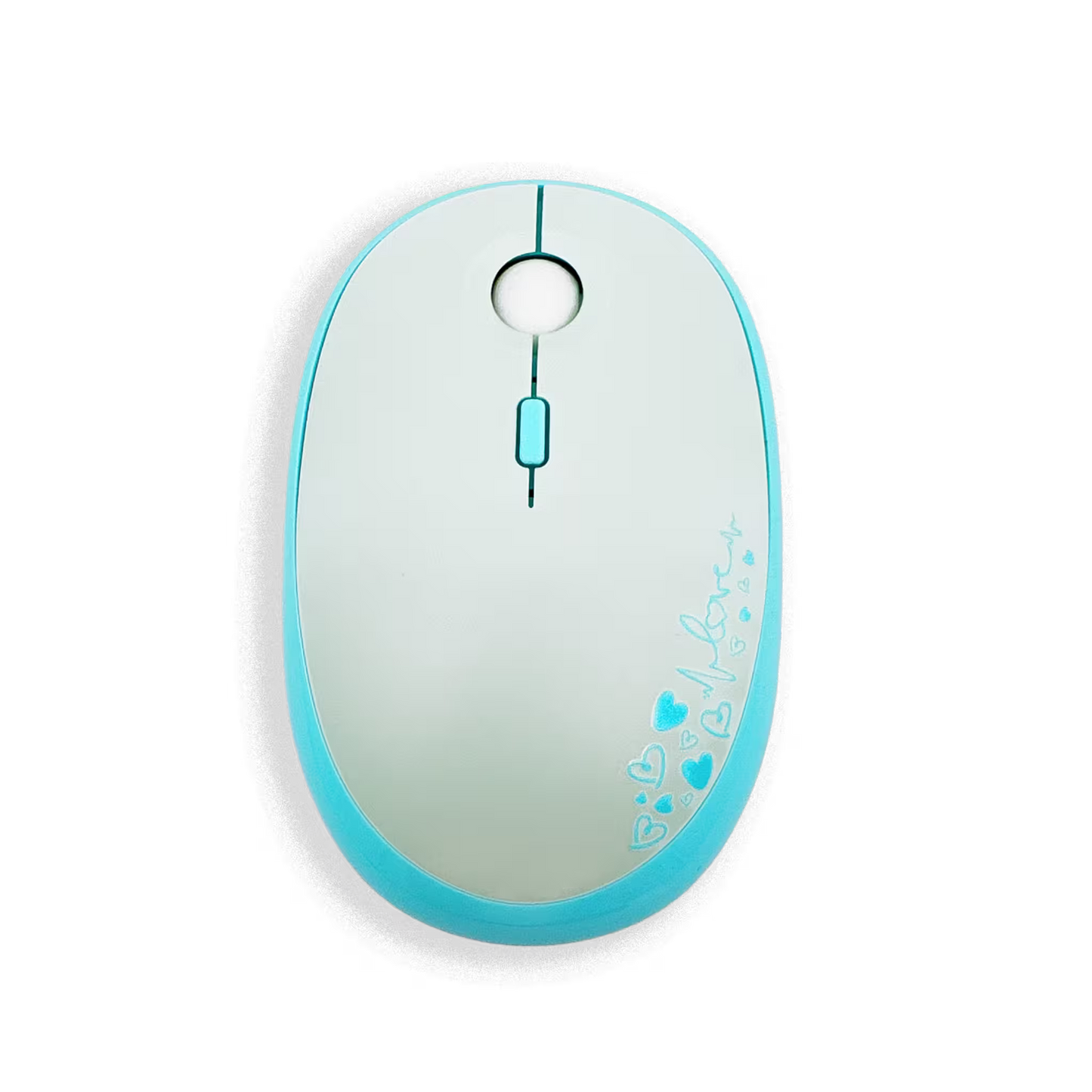 COMBO TECLADO Y MOUSE SILENCIOSO | MOFII LOVELY AZUL