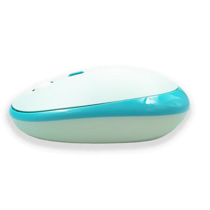 COMBO TECLADO Y MOUSE SILENCIOSO | MOFII LOVELY AZUL