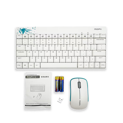Combo MOFII X210 — Teclado Compacto 79 Teclas + Mouse Ina... - vista 12 combo teclado mouse