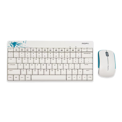 Combo MOFII X210 — Teclado Compacto 79 Teclas + Mouse Ina...