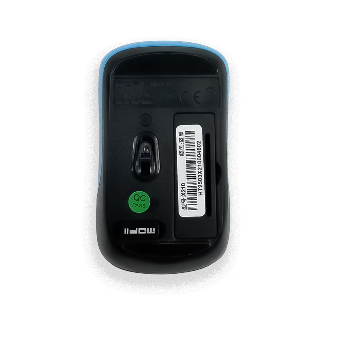 MOFII X210 | Combo Teclado Compacto 79 Teclas + Mouse Inalámbrico 2.4G | NEGRO