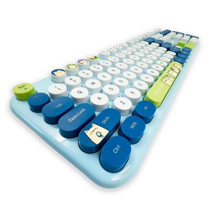 COMBO TECLADO Y MOUSE SILENCIOSO | MOFII SILLY CAT